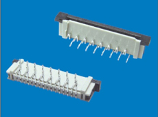 1.0mm pitch flat cable connector