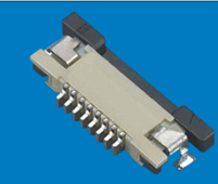 0.5mm pitch flat cable connector